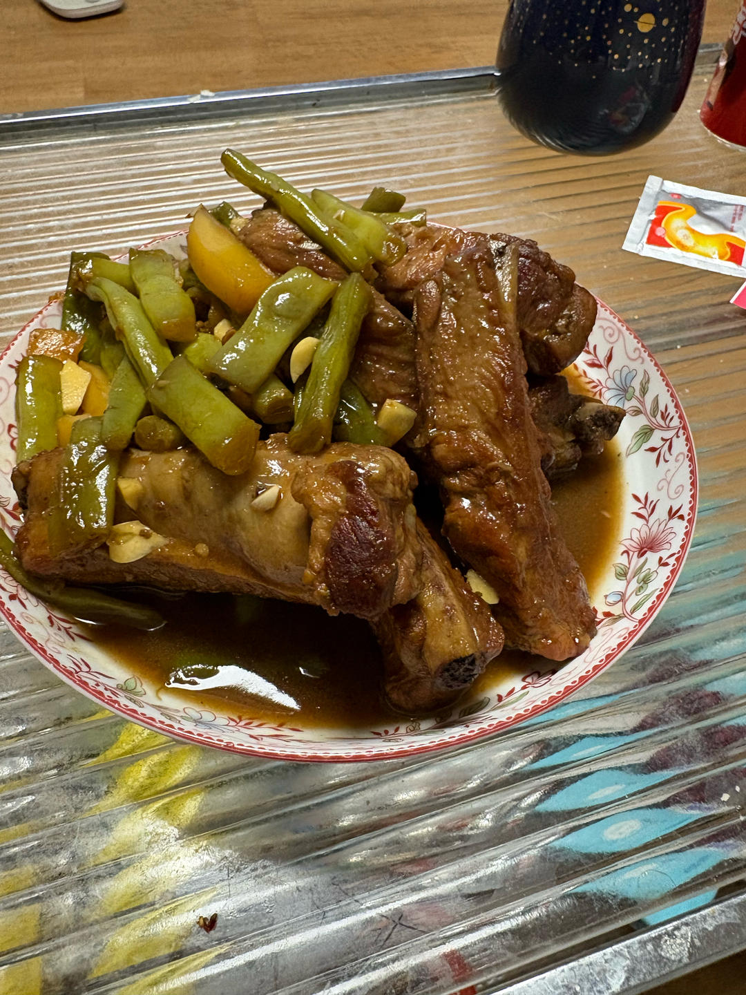 排骨土豆炖豆角