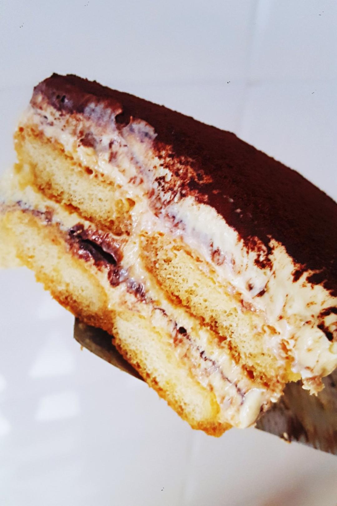 提拉米苏（熟蛋,无吉利丁）+自制马斯卡彭