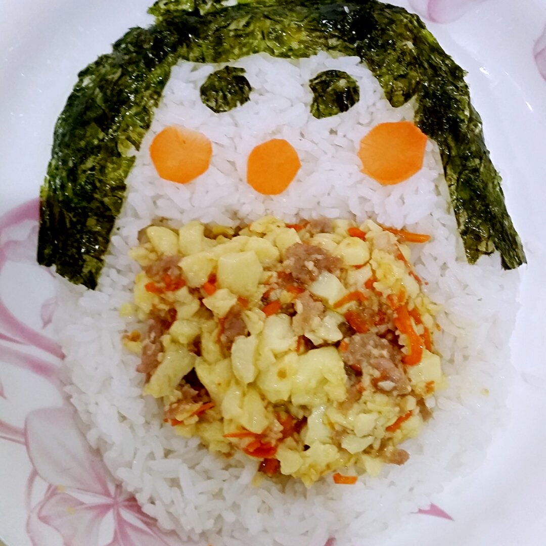 大嘴宝宝咖喱饭