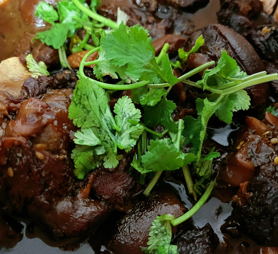 红焖羊肉炖胡萝卜
