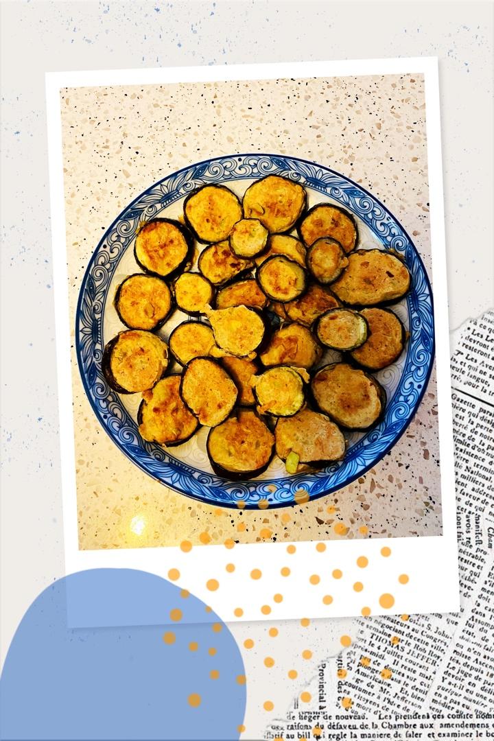 不一样的网红肉沫茄子饼