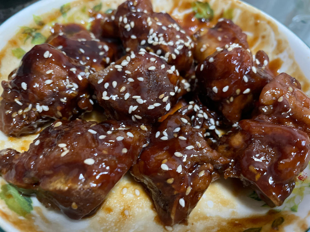 糖醋排骨（试验多次的最佳口感）