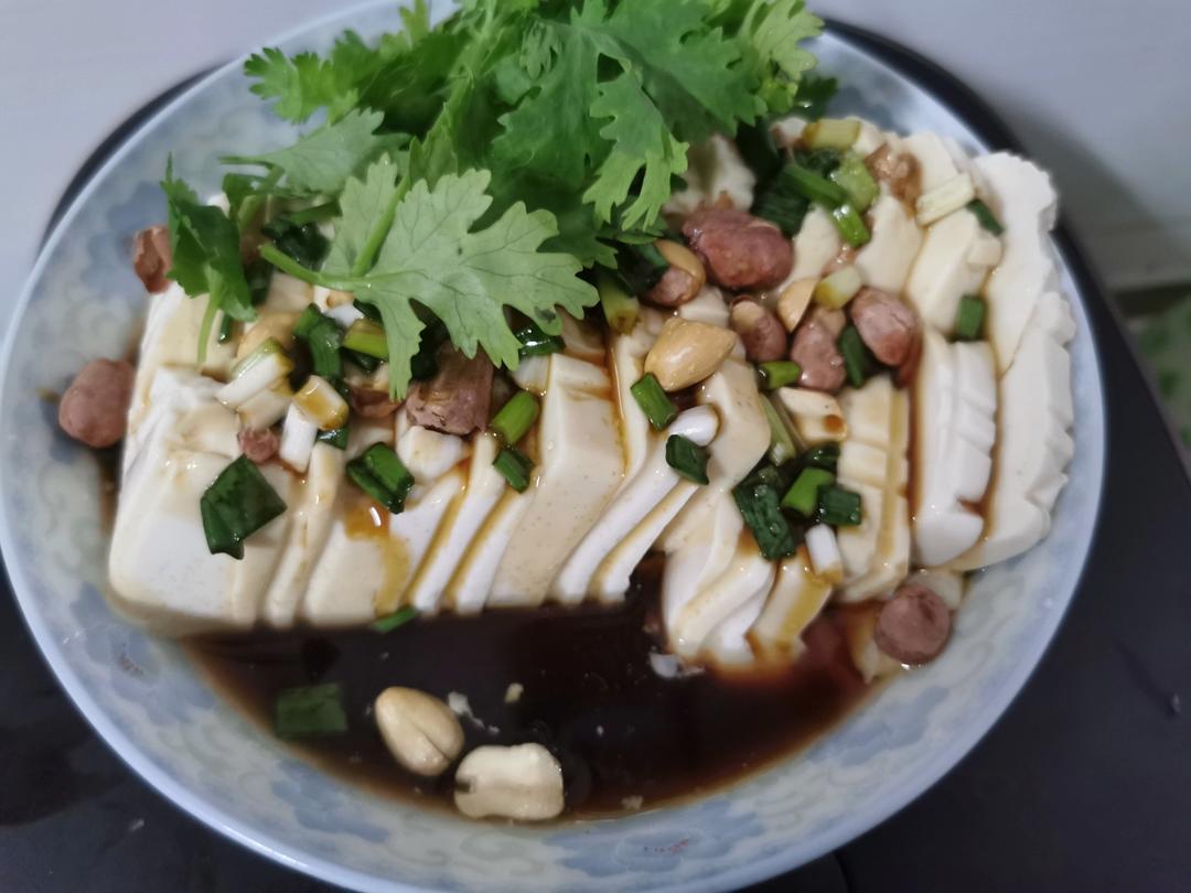 好吃的凉拌内酯豆腐