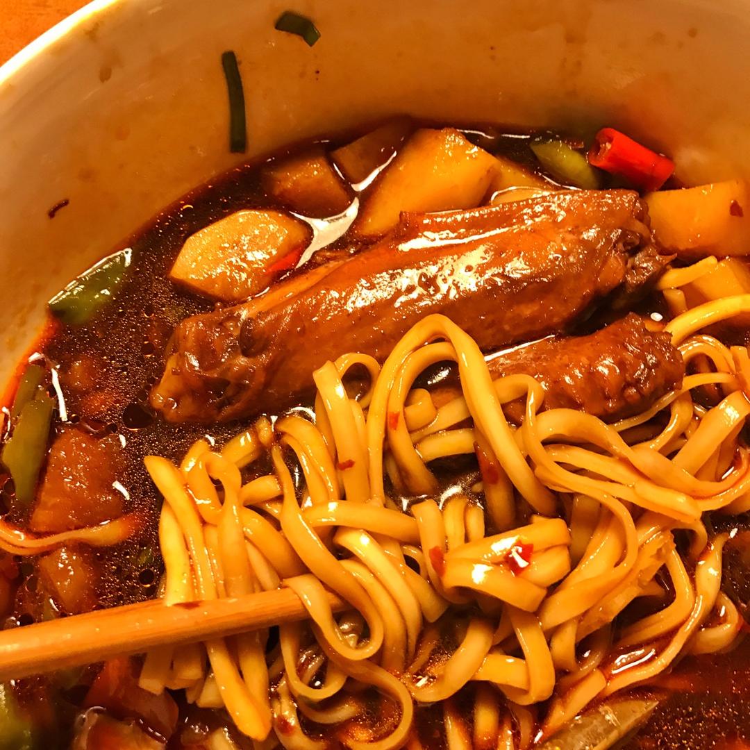 红烧鸡腿鸡翅面