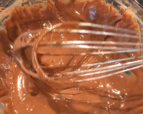 7寸巧克力奶酪戚风(圆模)可承重的做法 步骤12