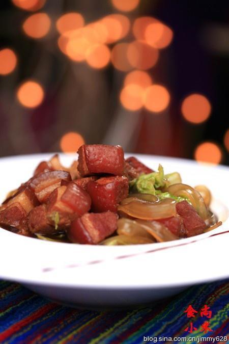 猪肉白菜炖粉条的做法