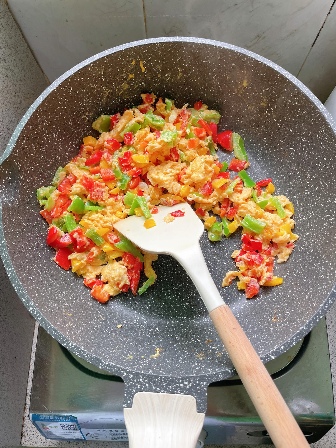 彩椒炒蛋