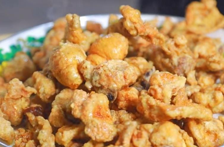 陕北年茶饭之酥鸡