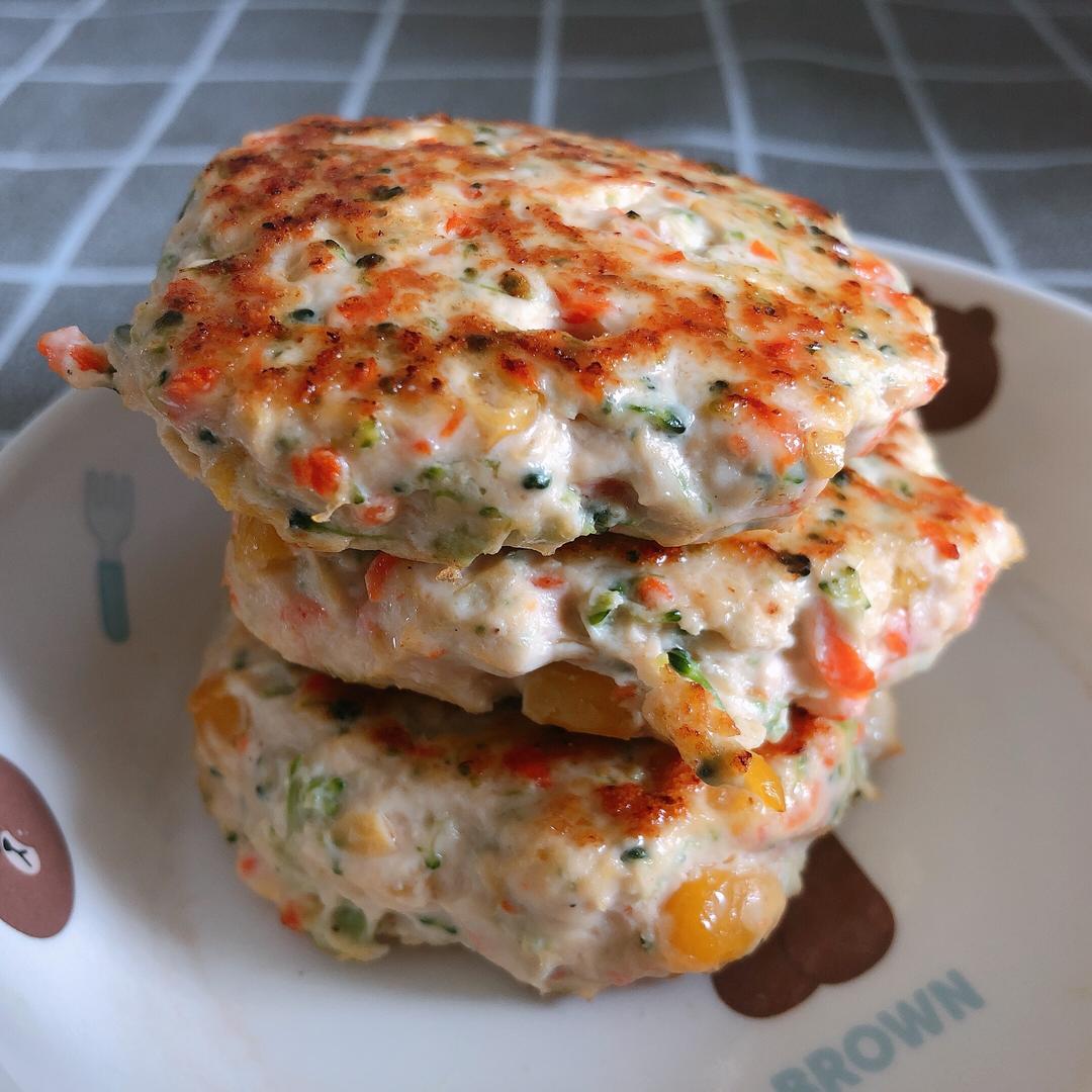 蔬菜鸡肉饼的做法