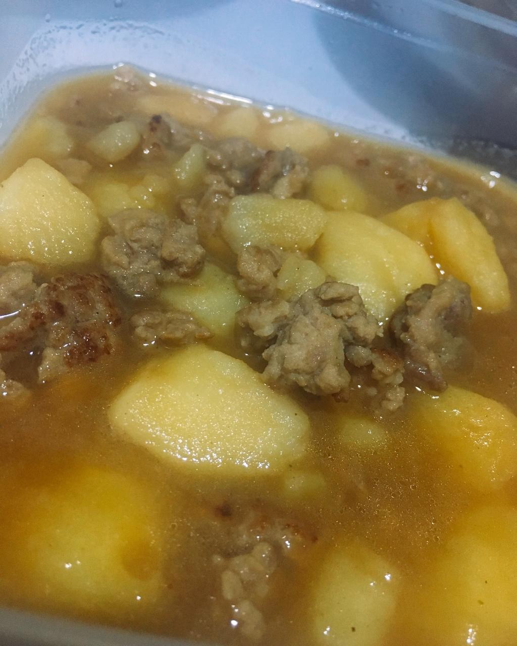 土豆烧肉