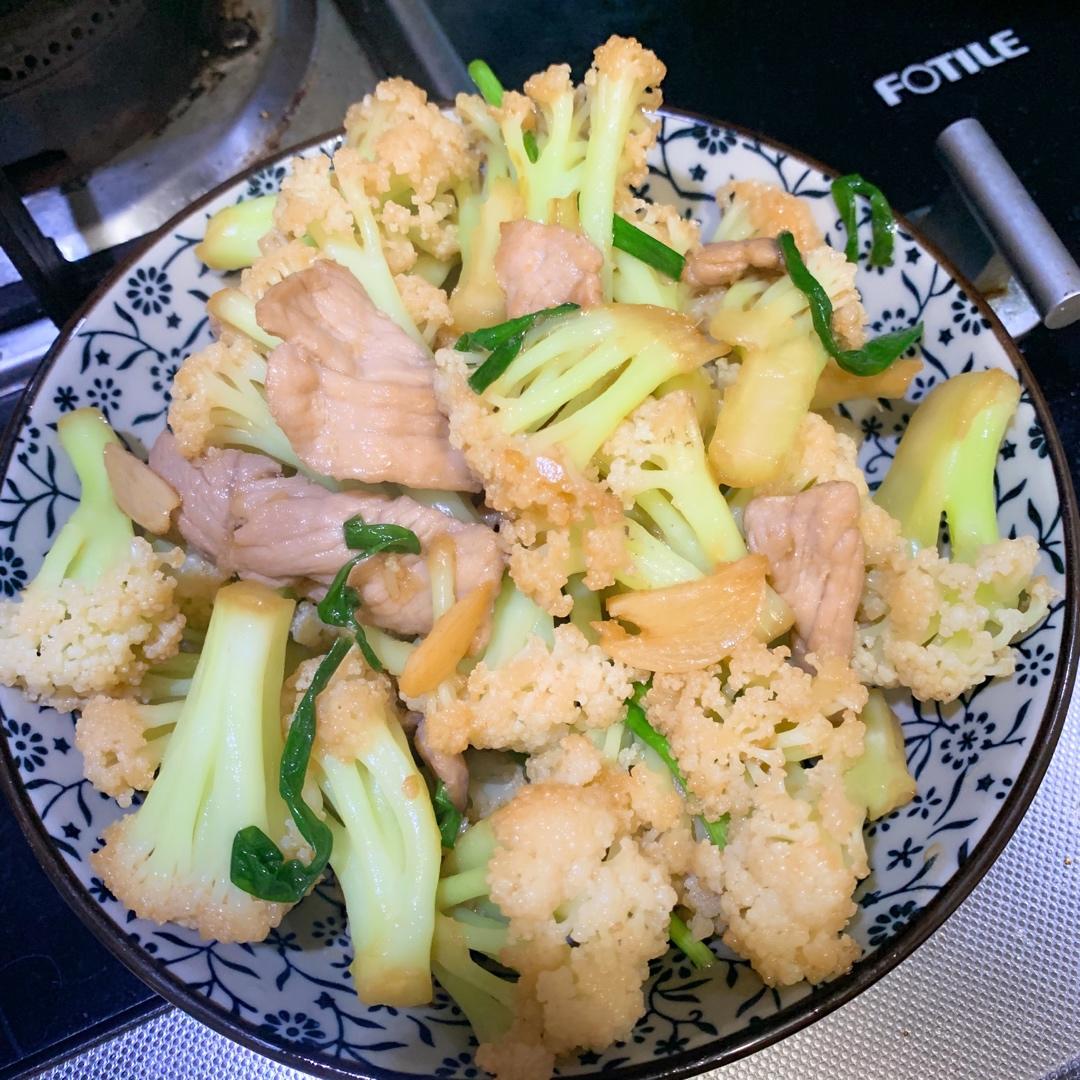 和饭店一个味道的干锅花菜