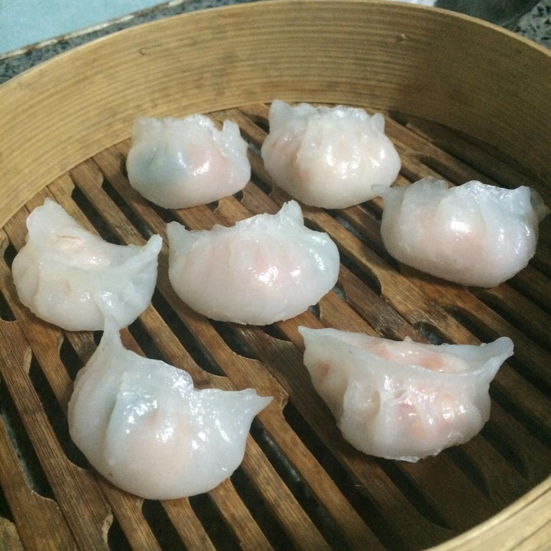 弯梳虾饺
