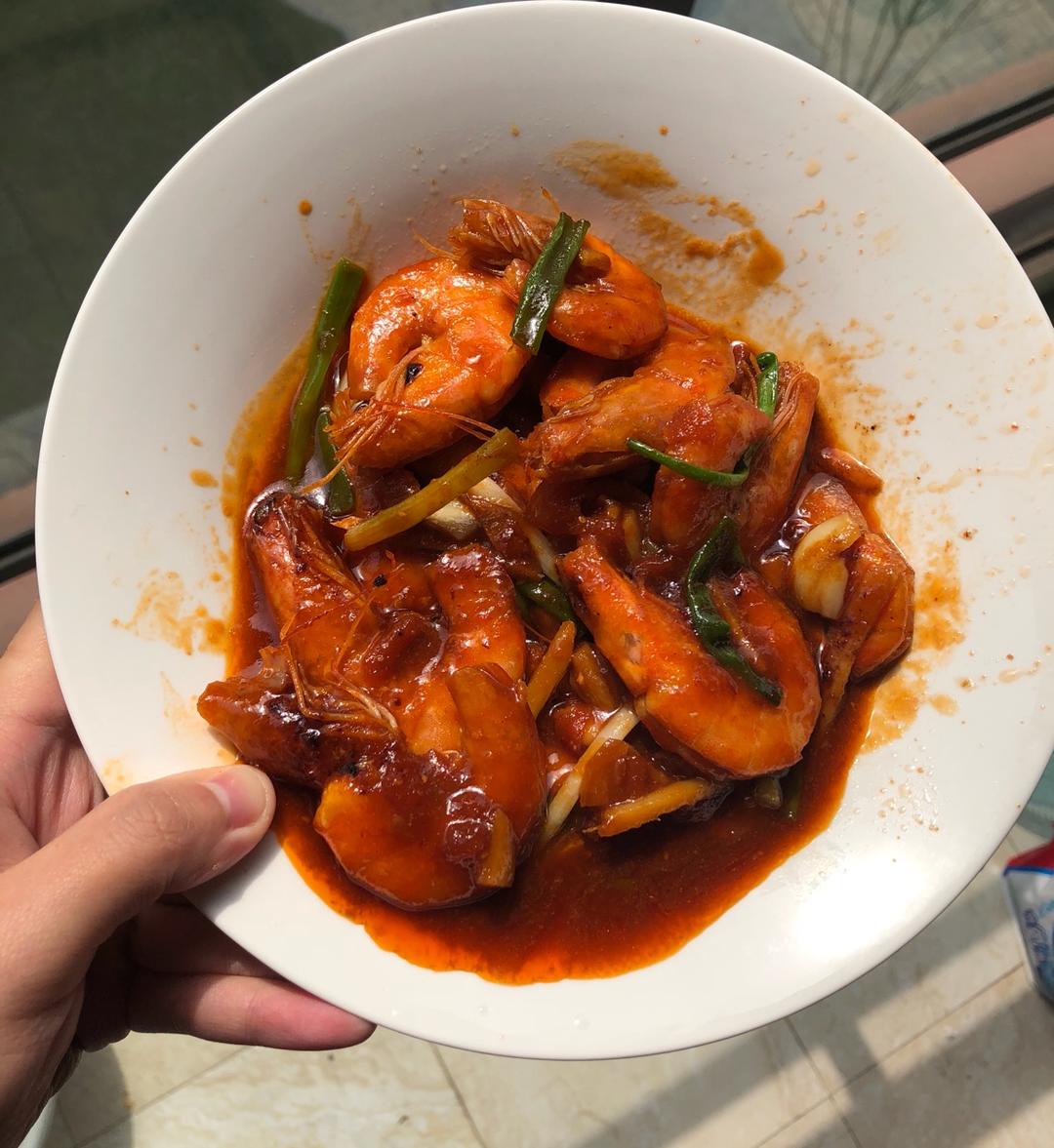 油焖大虾