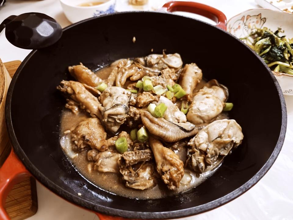 生蚝鸡煲(经典粤菜)