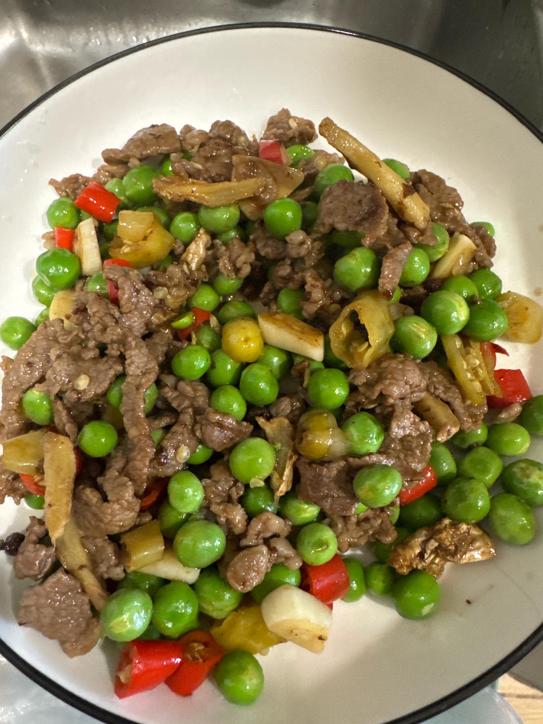 青豆嫩牛肉