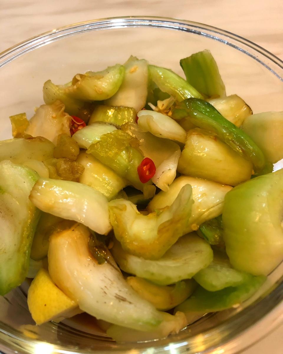 酸辣清爽腌小青菜梗