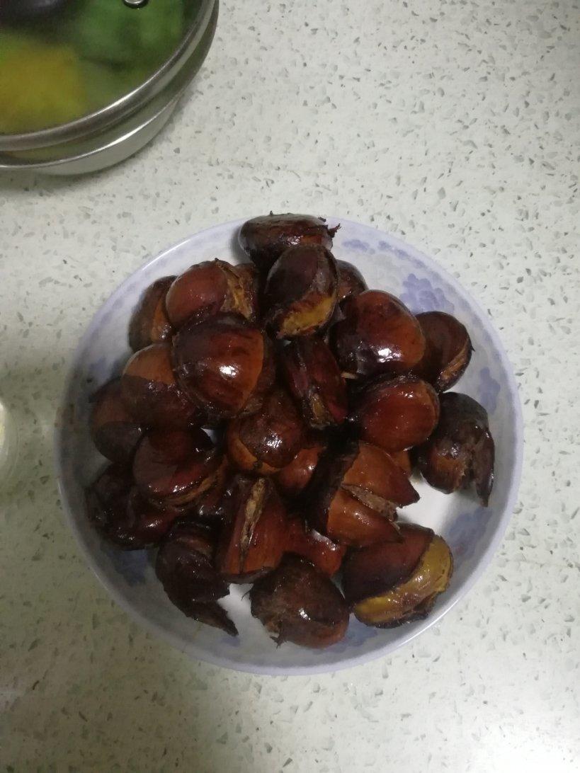 电饭煲糖炒栗子