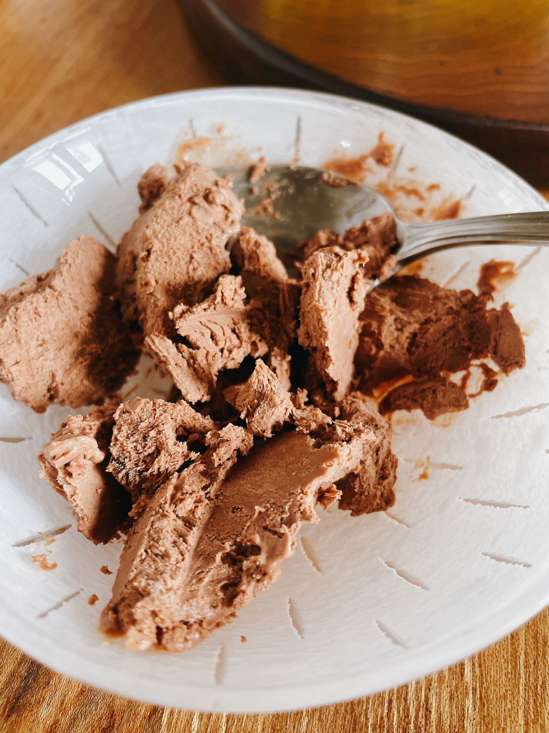 巧克力冰淇淋 Schokoladeneis