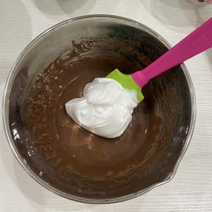 爱心💗酸奶冻芝士蛋糕（可可戚风底）的做法 步骤7