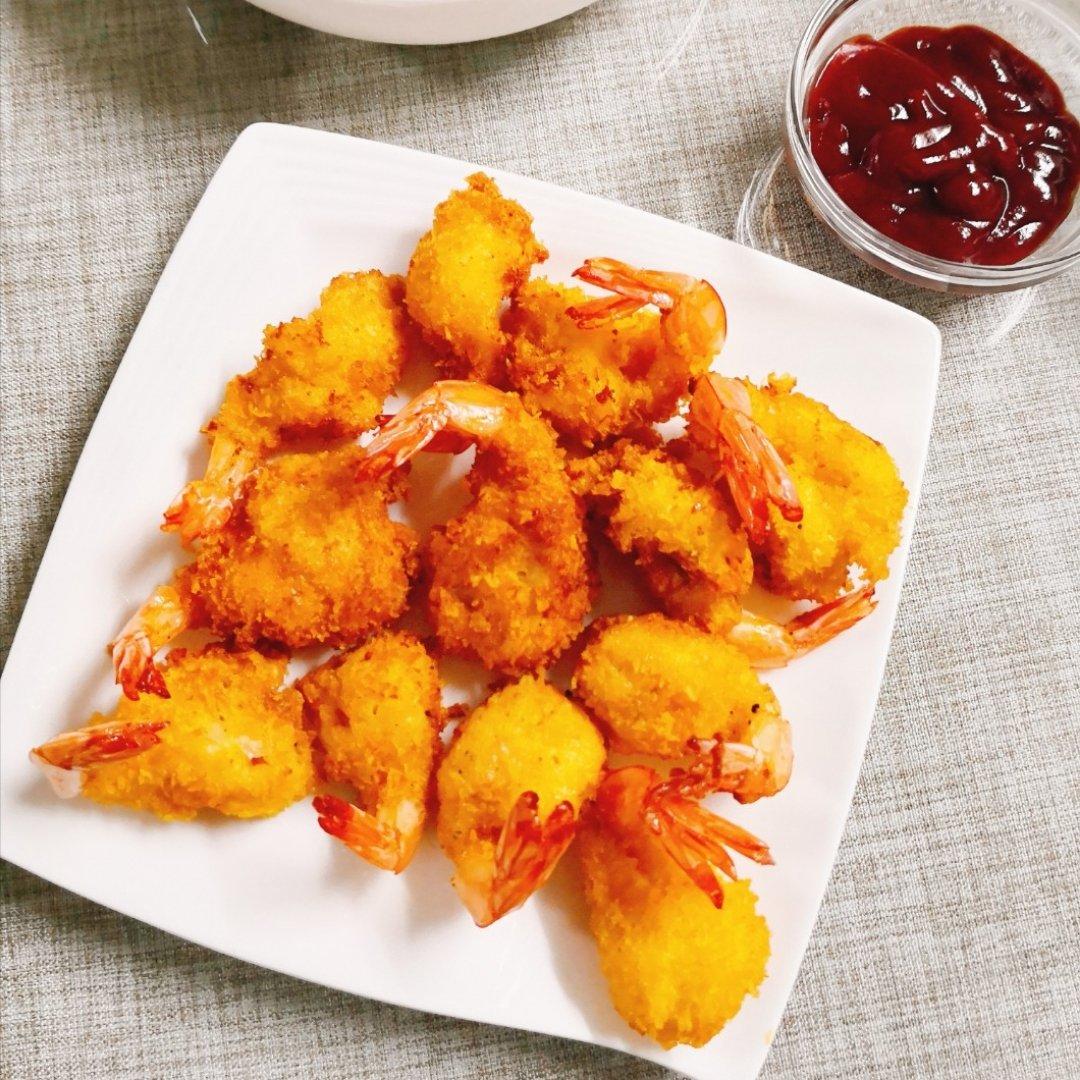 面包糠炸虾