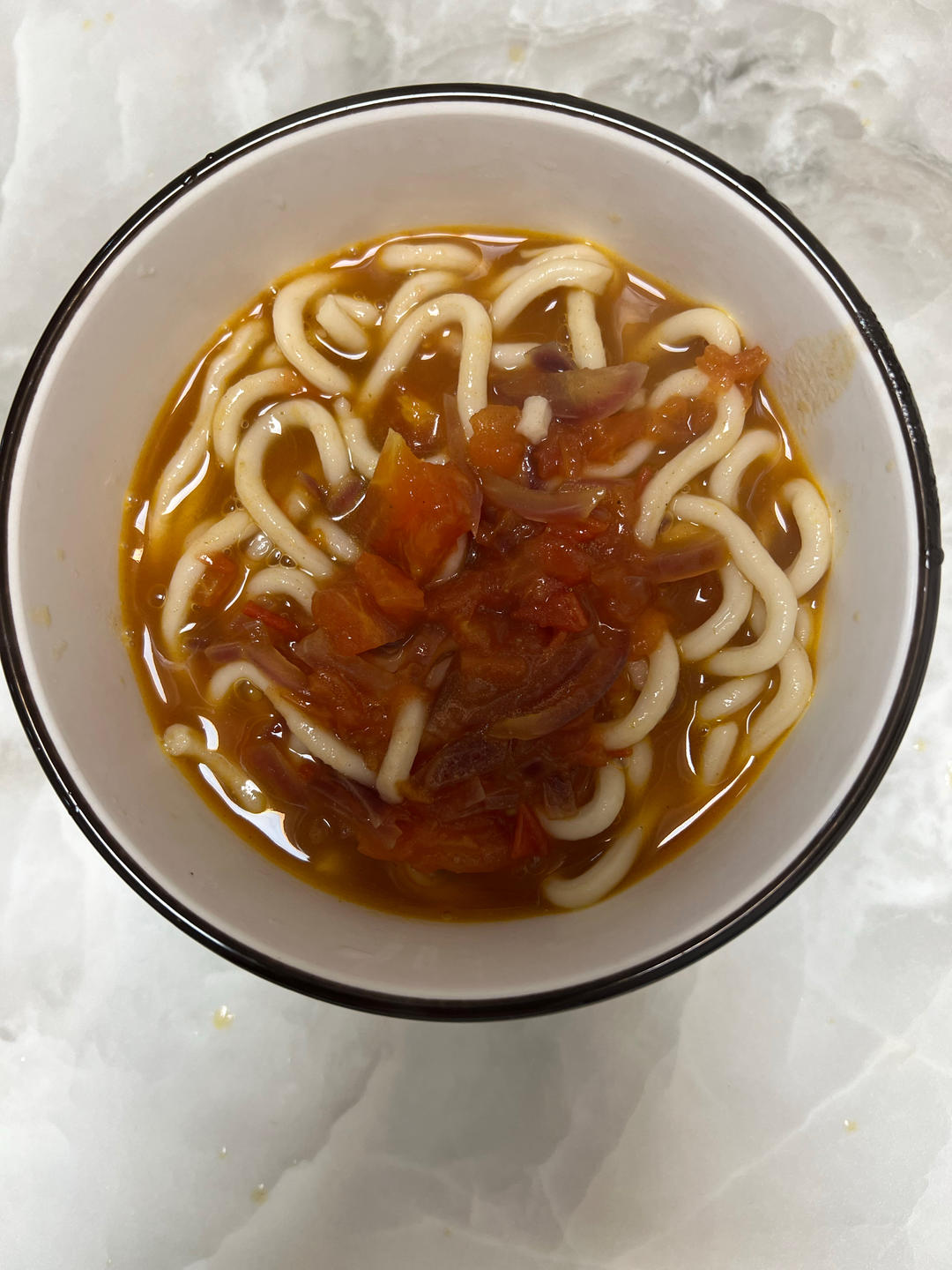 YYDS‼️能吃一辈子汤汁浓郁的番茄咖喱乌冬面