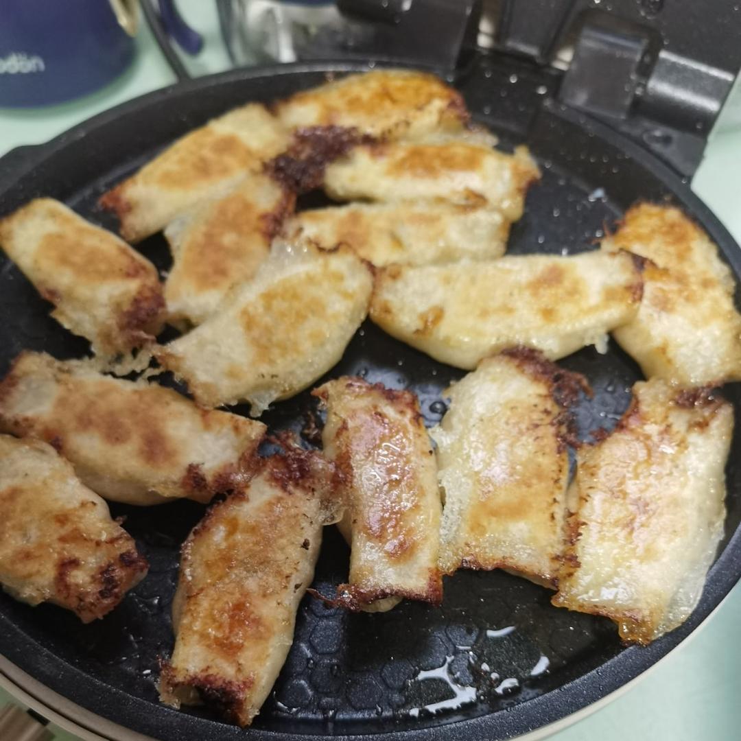 电饼铛做锅贴