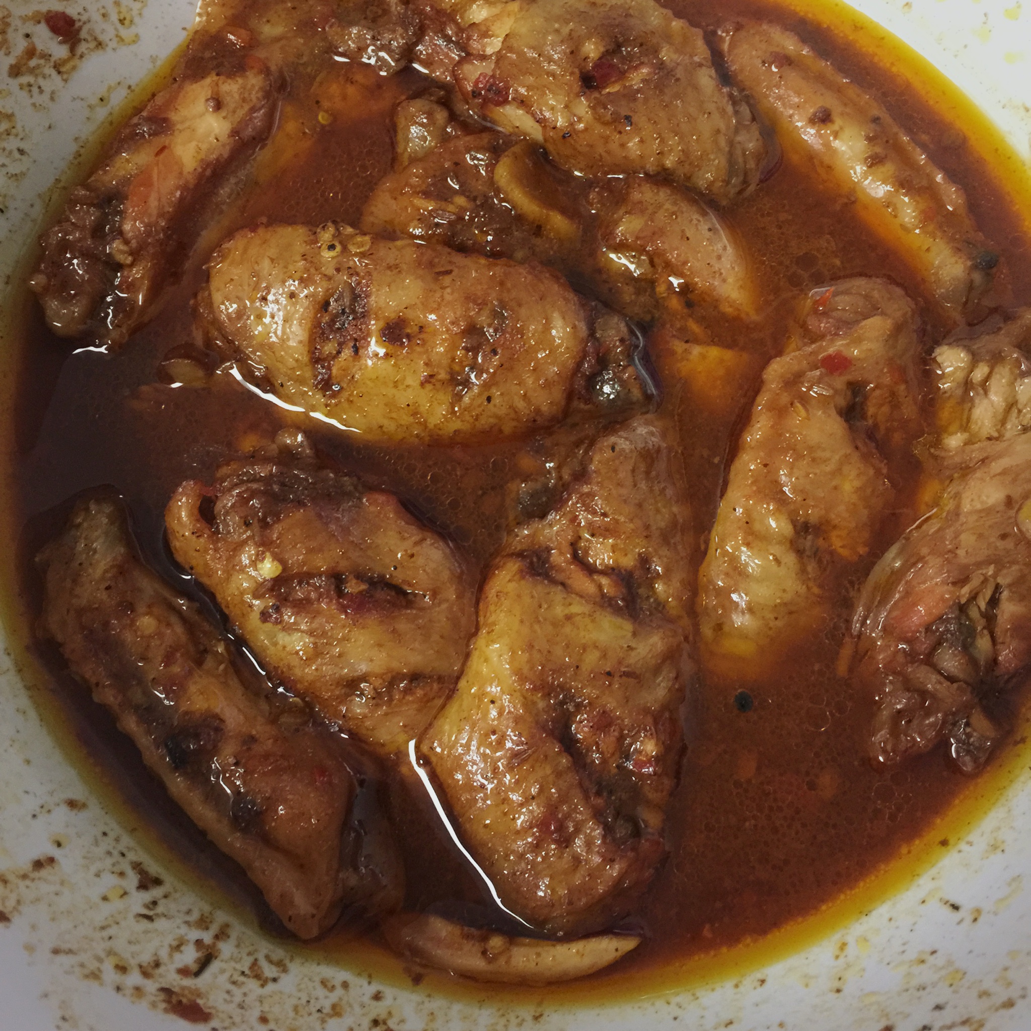 电饭煲酱烧鸡翅