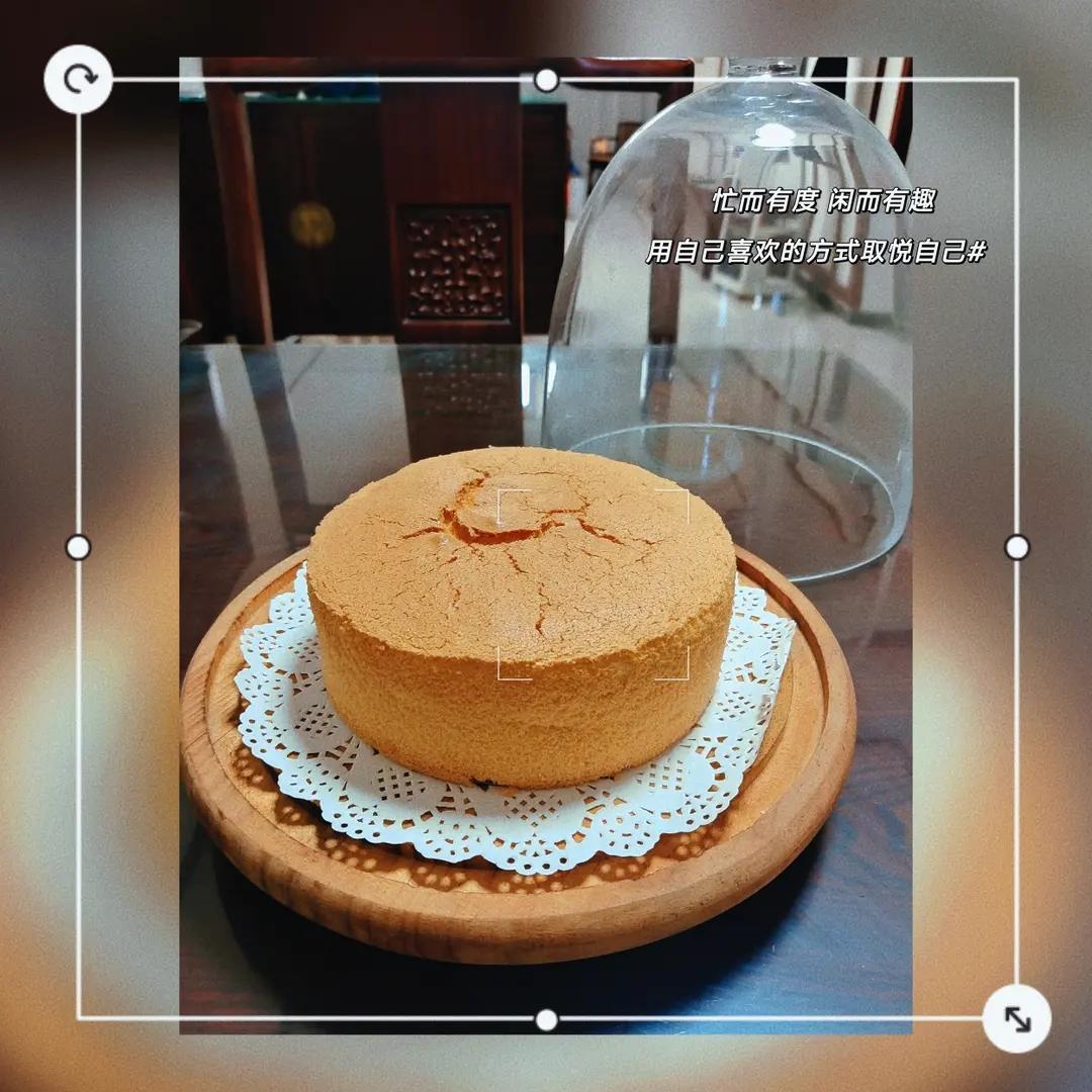 八寸，六寸戚风蛋糕【适合做生日蛋糕的蛋糕胚】