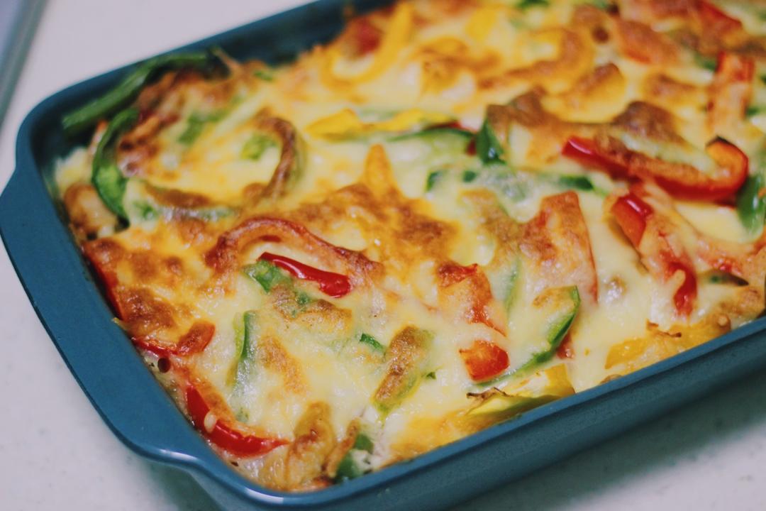 番茄鸡肉浓情焗饭【两人份】