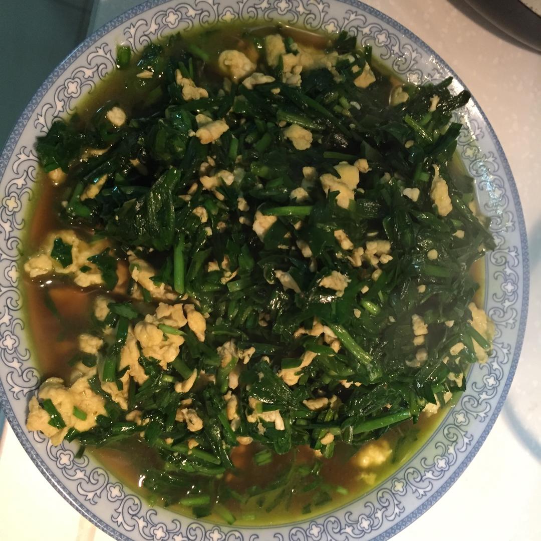 韭菜炒鸡蛋