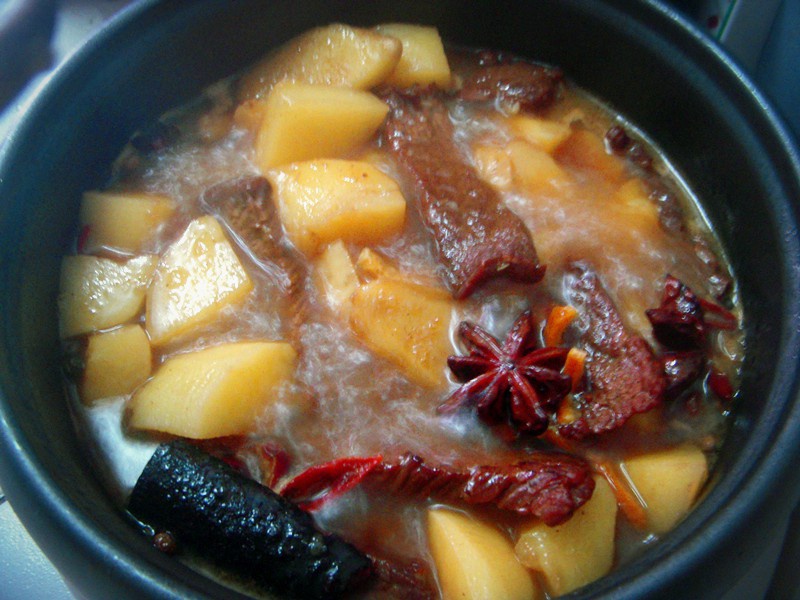 土豆烧牛肉