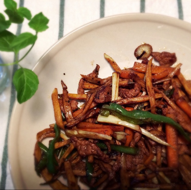 茭白肉丝