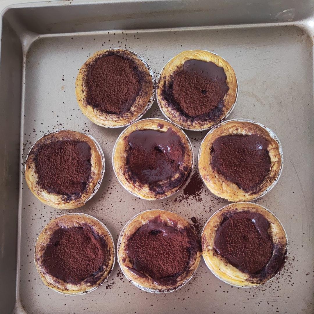 巧克力脏脏蛋挞