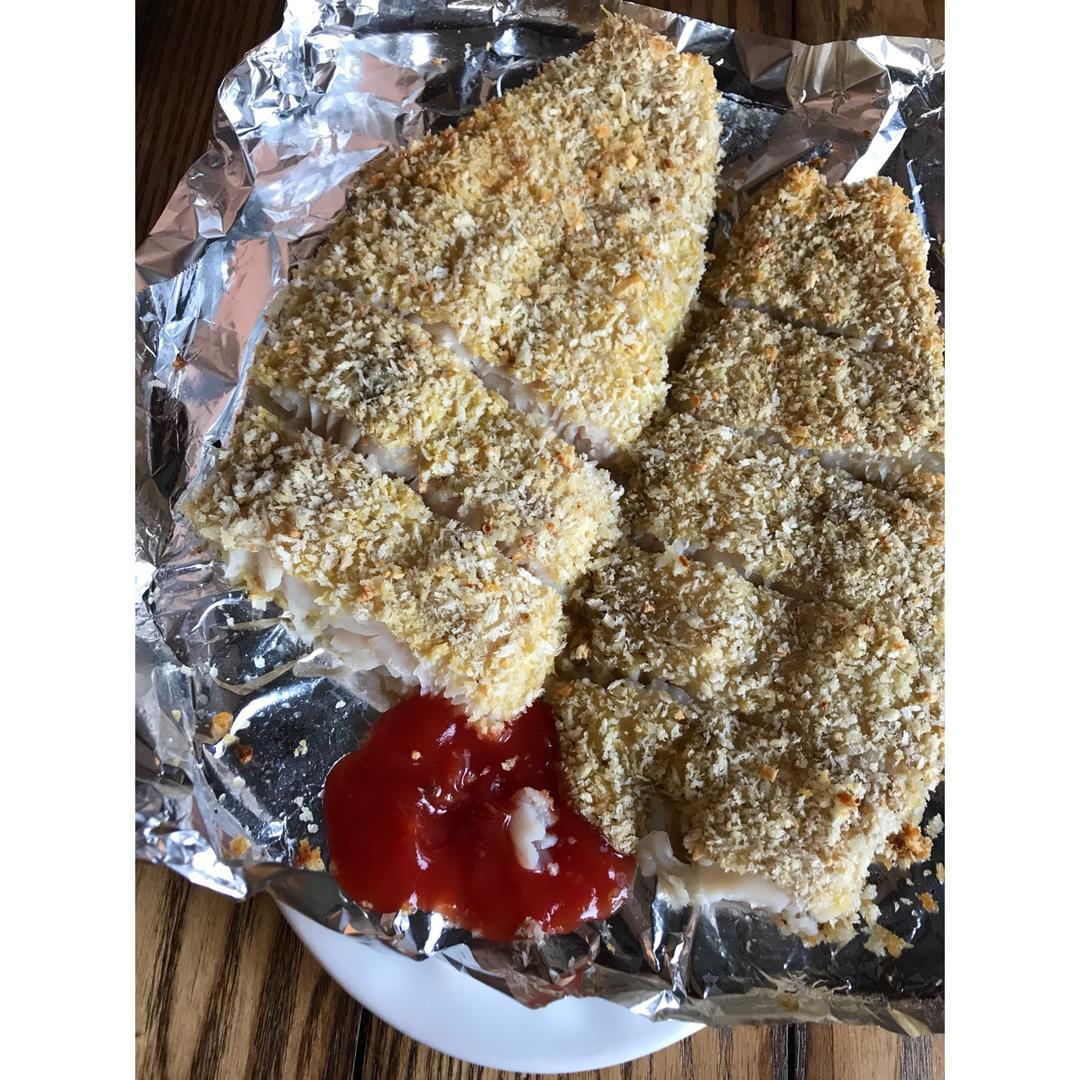 香酥烤鱼排