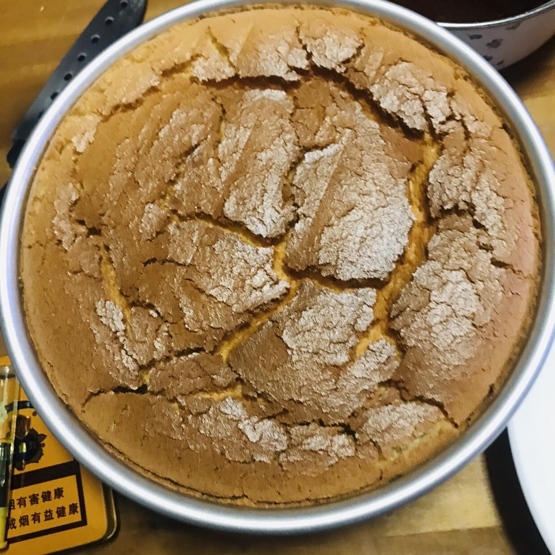 八寸戚风蛋糕（生日蛋糕坯）附六寸配单