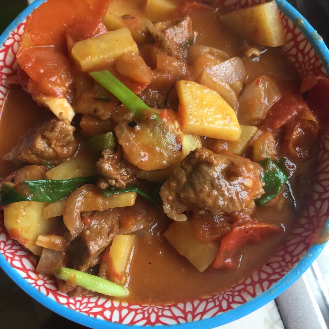 西红柿牛腩