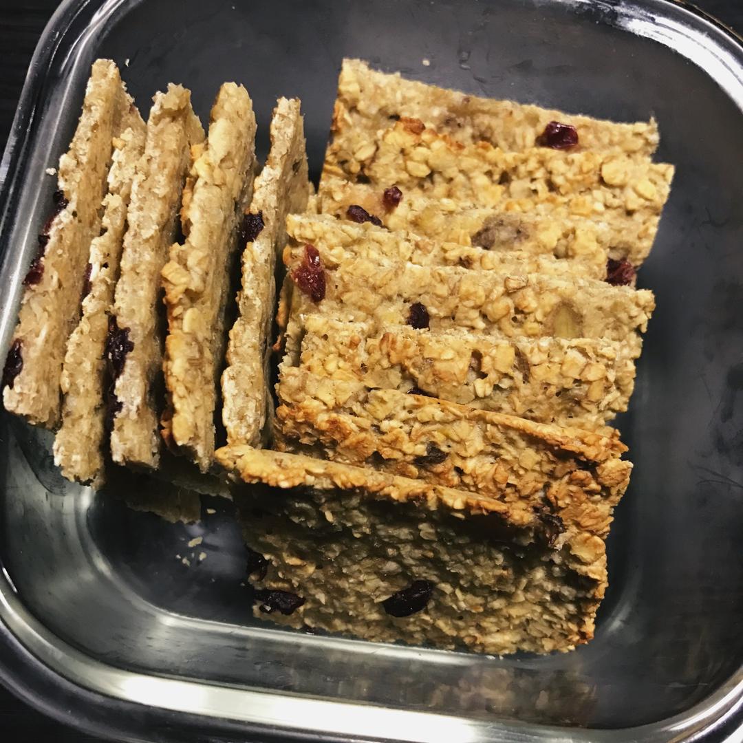 无油无糖无粉香蕉燕麦软饼