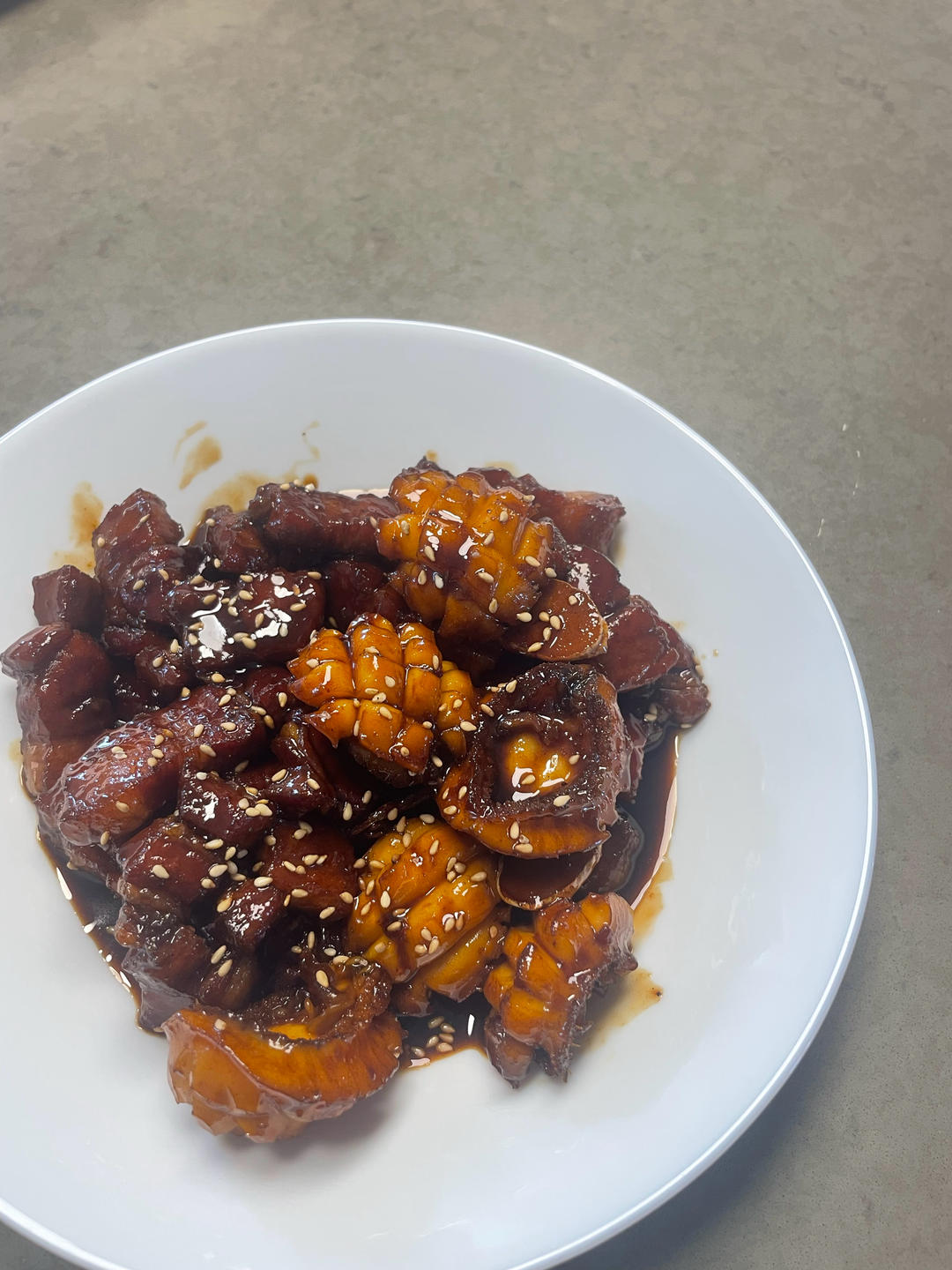 鲍鱼红烧肉