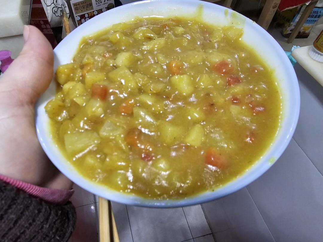 咖喱土豆🥔，简单易做，下饭神器🍚