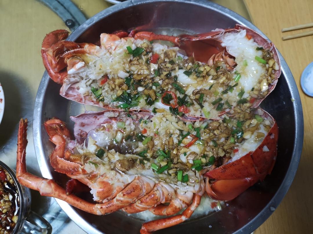 清蒸大龙虾