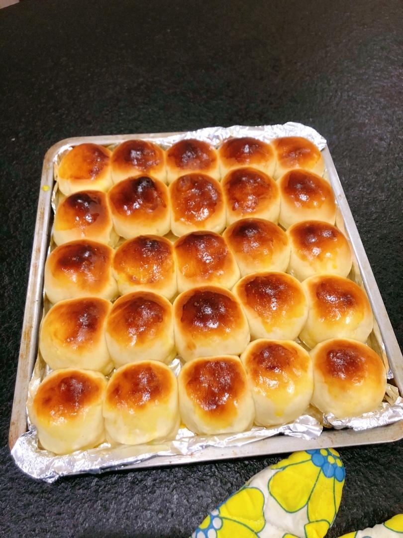 新手一发：奶香小面包