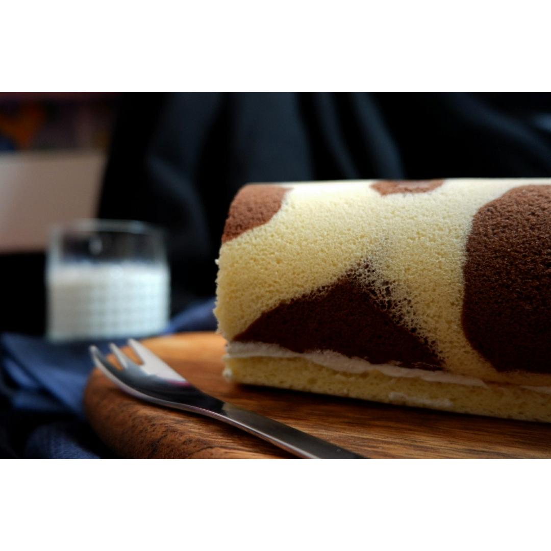 奶牛蛋糕卷+长颈鹿蛋糕卷