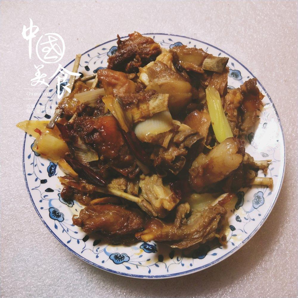 葱烧羊排