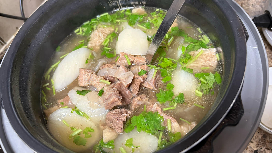 😋简单又美味！清炖牛肋条，吃货必尝！