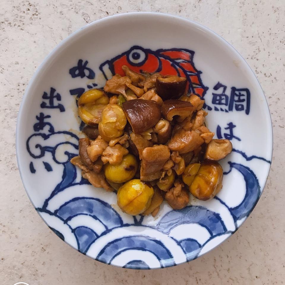 【栗子烧鸡】鸡肉都给你吃，栗子归我~