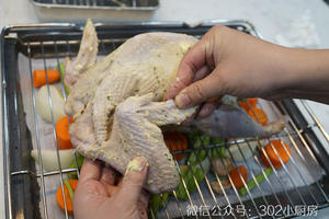【0780】感恩/圣诞烤火鸡（含调味肉汁做法）  <302小厨房>的做法 步骤18