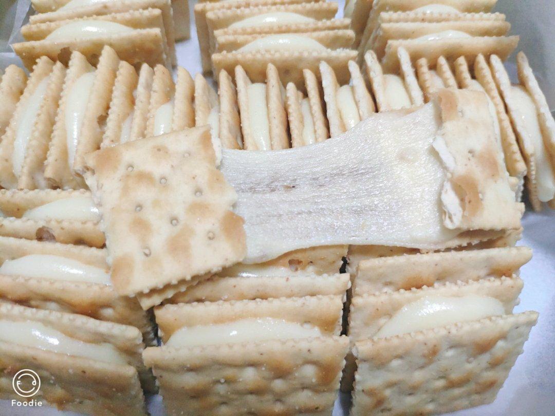 牛轧饼干 牛扎饼干 巨拉丝 不甜 不硬 低脂