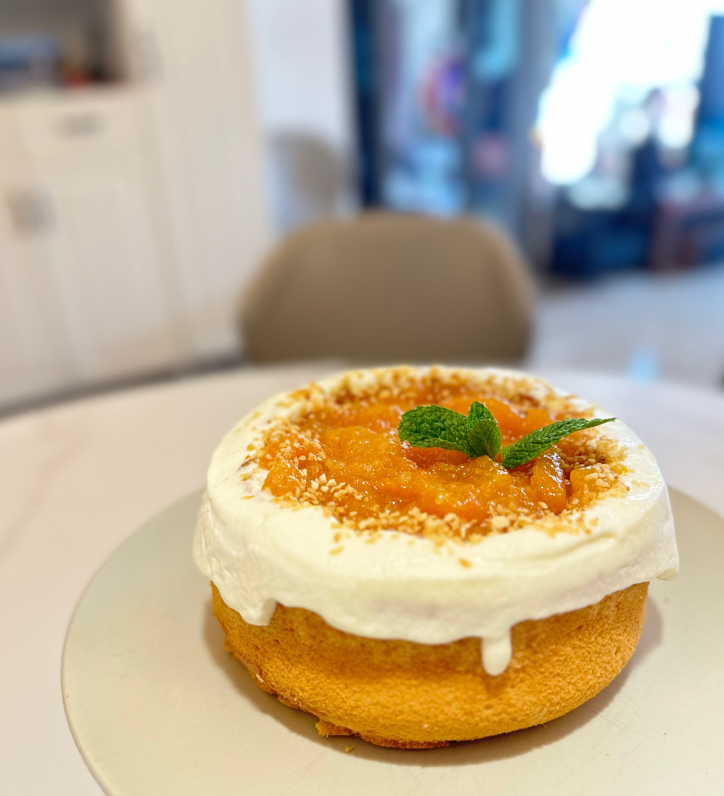 济州岛柑橘酱蛋糕