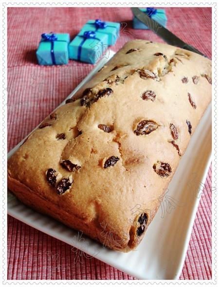 红酒葡萄干蛋糕