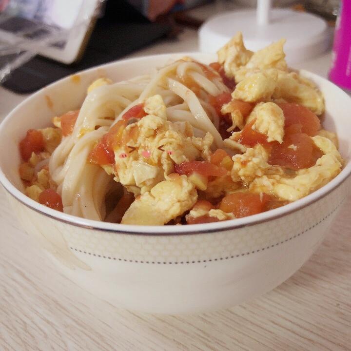 西红柿鸡蛋打卤面